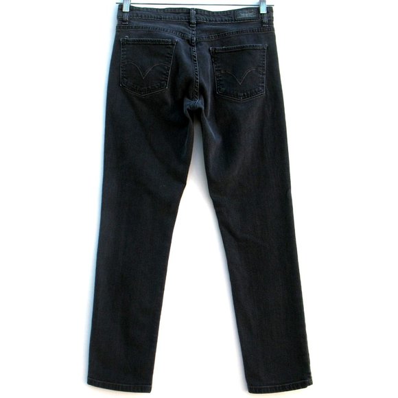 Levi's Denim - Levi's Mid Rise Skinny Black Fade Stretch Sz 10 M